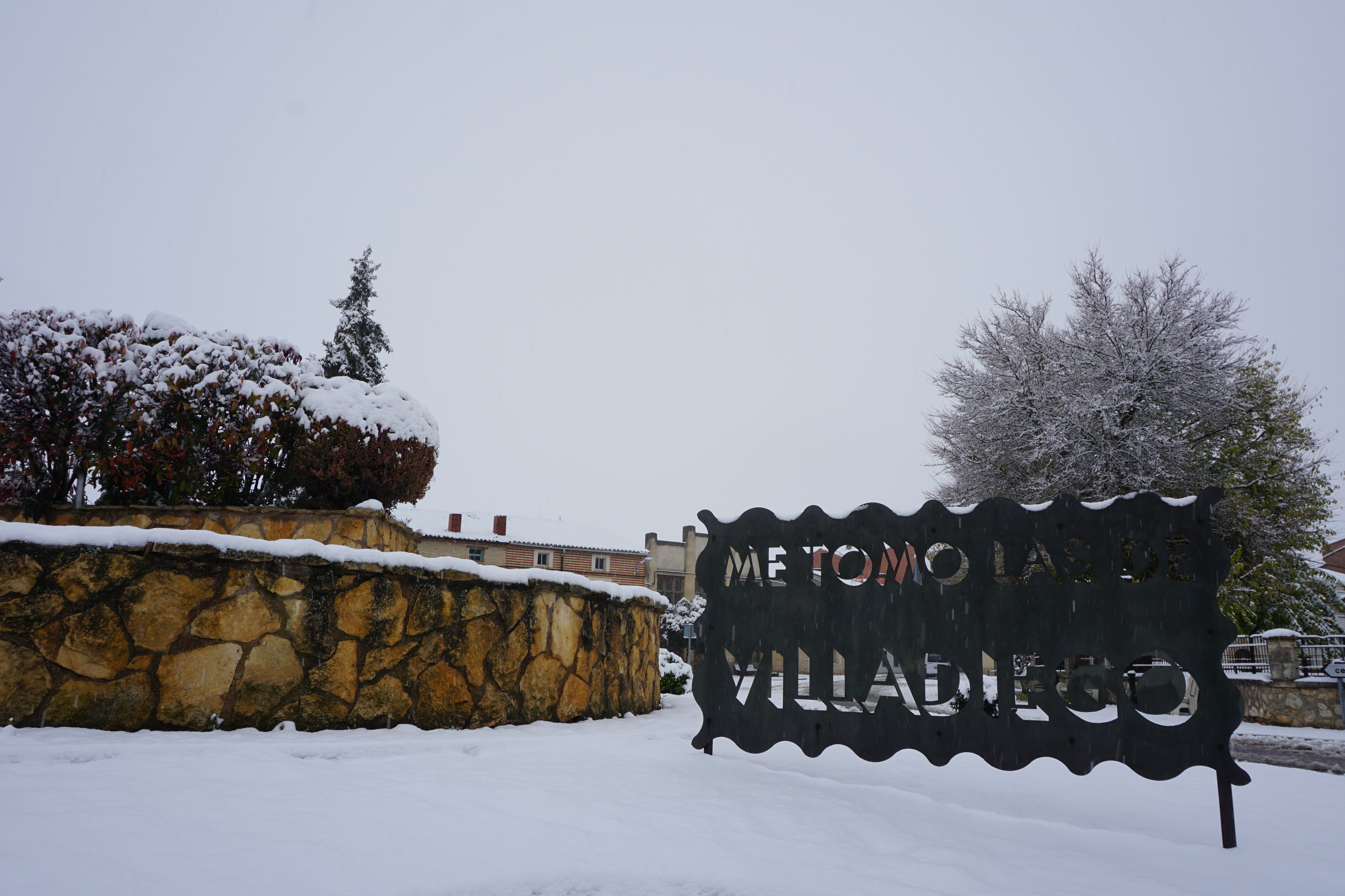 Fotos: La nieve se extiende por la provincia de Burgos