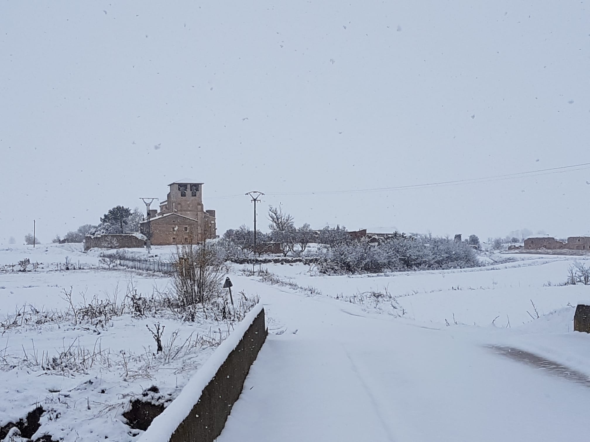 Fotos: La nieve se extiende por la provincia de Burgos