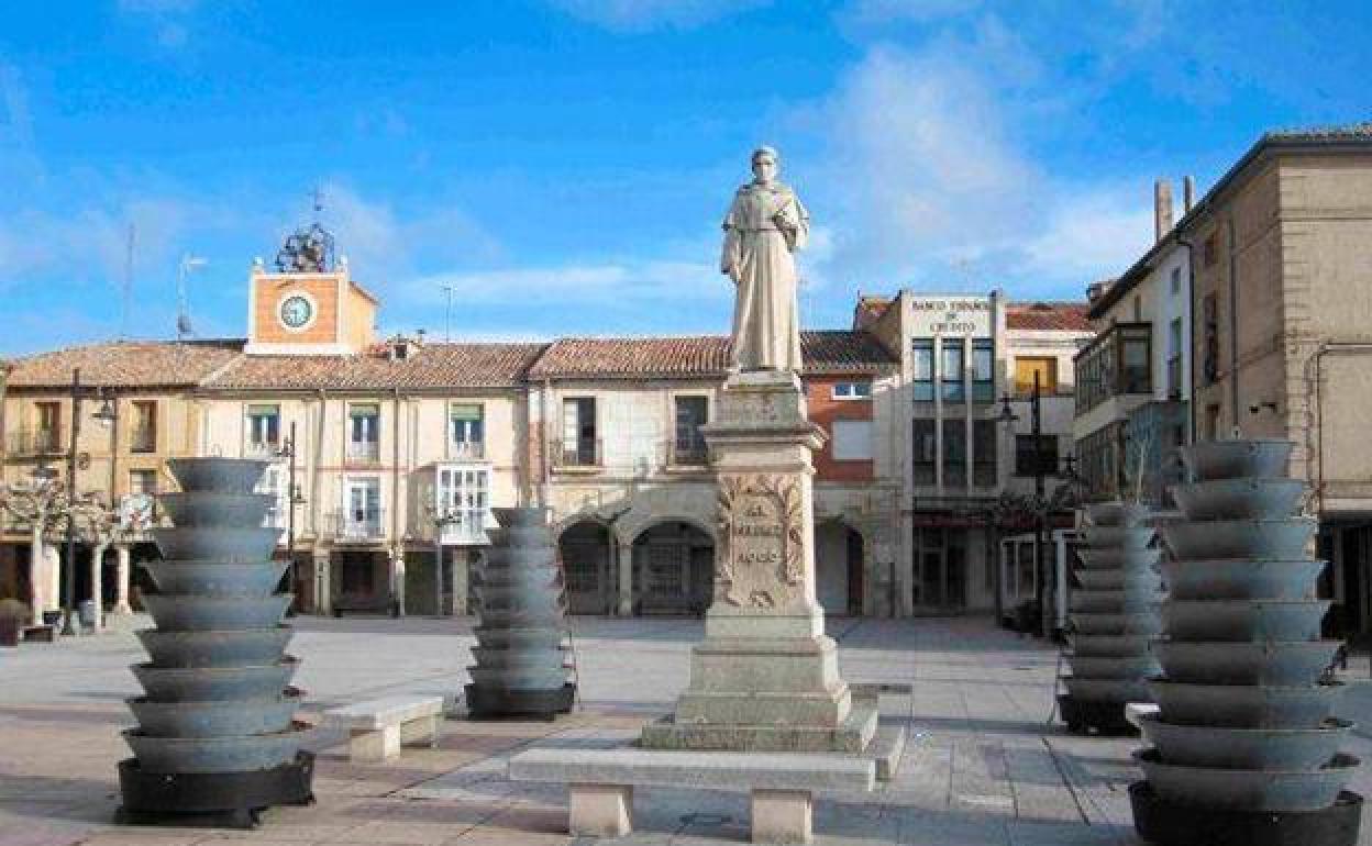 Plaza Mayor de Villadiego.