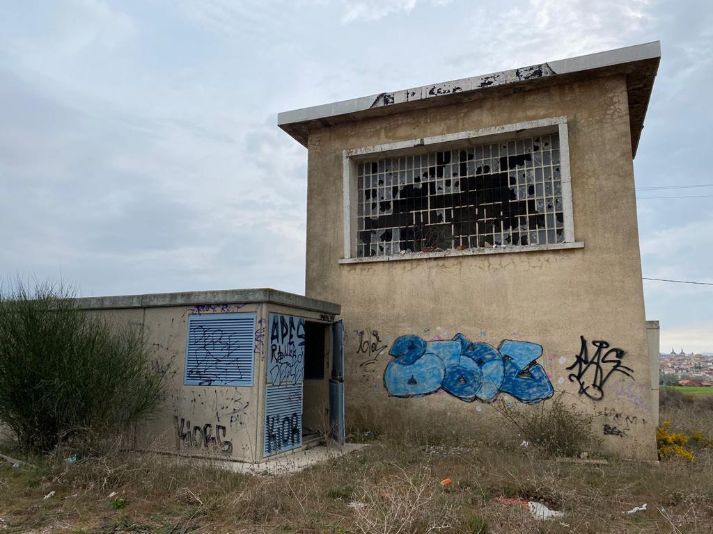 Fotos: Estación de tren de Lerma antes del derrumbe