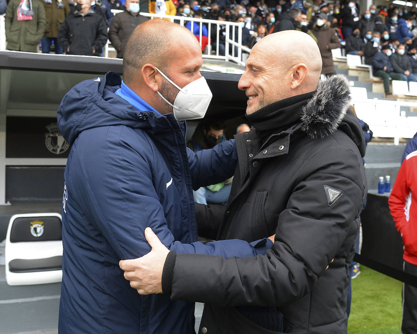 Victoria del Burgos CF ante el Málaga en El Plantío.