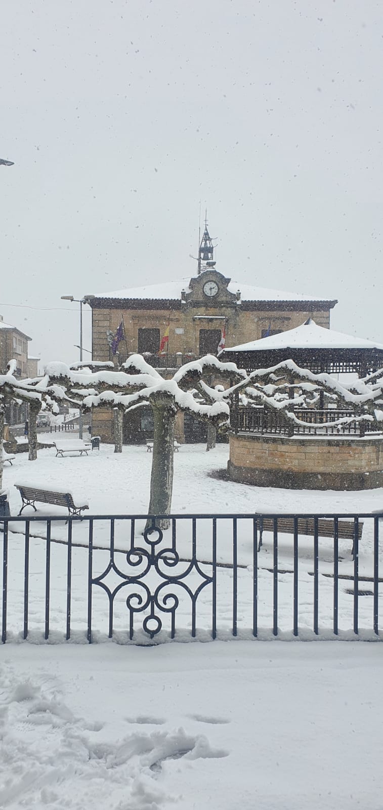 Fotos: La nieve aprovecha la noche para cubrir la provincia