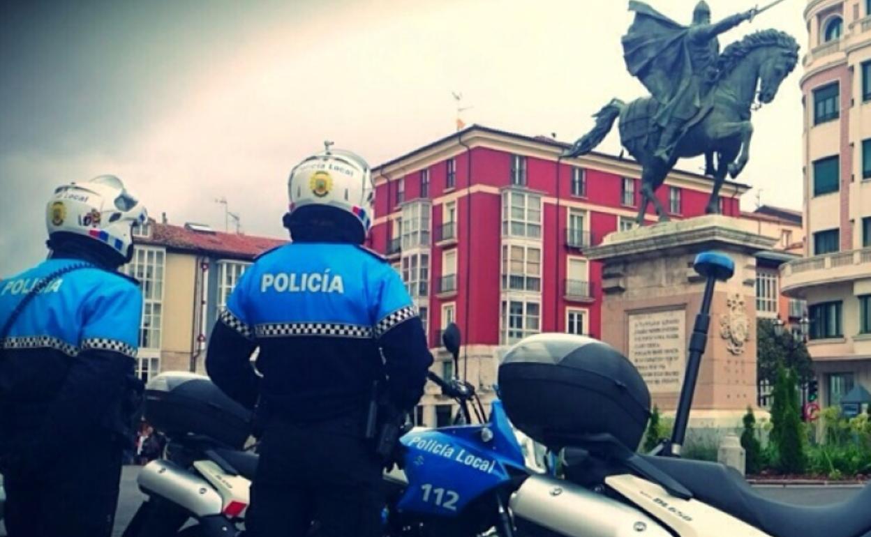 Policía Local de Burgos. 