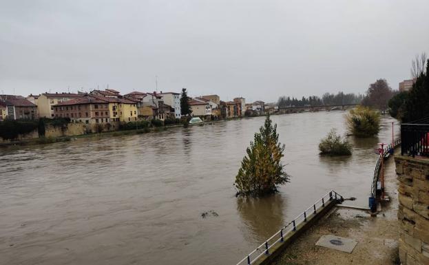 Seguimiento hidrológico del Ebro a su paso por Miranda.