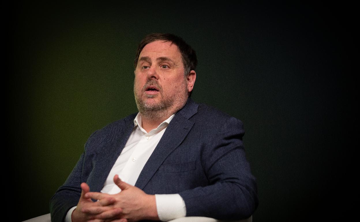 El líder de ERC y exvicepresidente del Govern de la Generalitat, Oriol Junqueras.