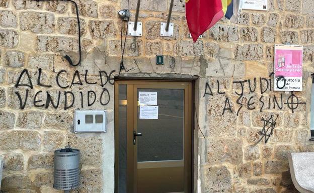 Galería. Pintadas realizadas en Castrillo Mota de Judíos.