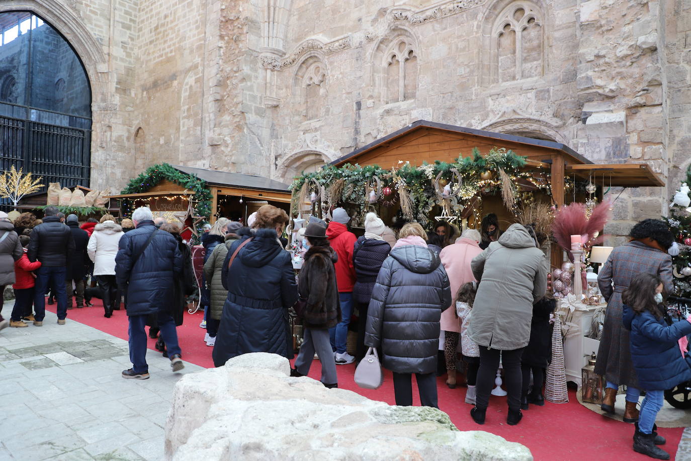 Fotos: Feria de Navidad de los floristas de Burgos