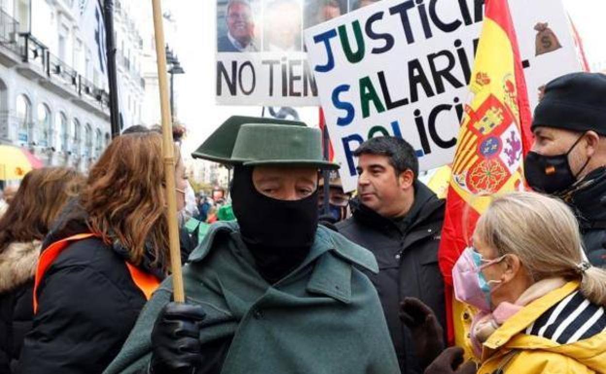 Manifestantes contra la reforma de la 'ley mordaza' el pasado 27 de noviembre. 