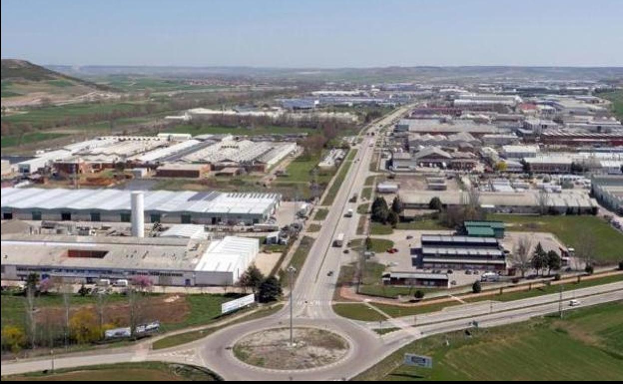 Vista aérea del Polígono de Villalonquéjar.