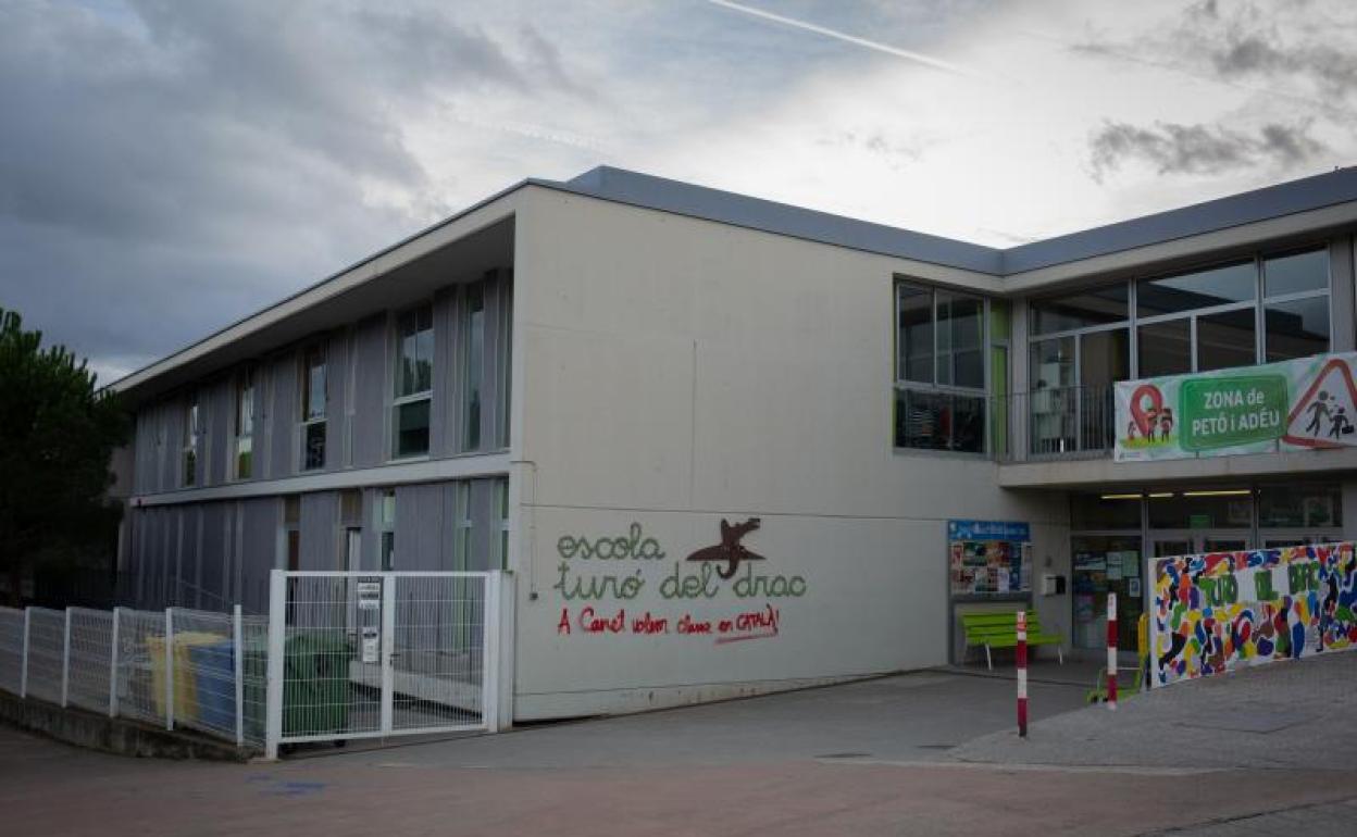 escuela 'Turó del drac', en Canet del Mar. 