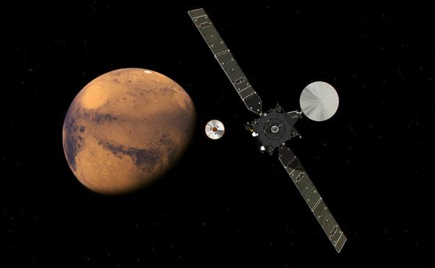 Orbitador TGO ExoMars de la ESA.