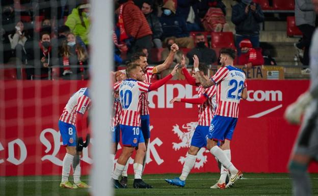 El Girona doblega al Burgos con un doblete de Stuani