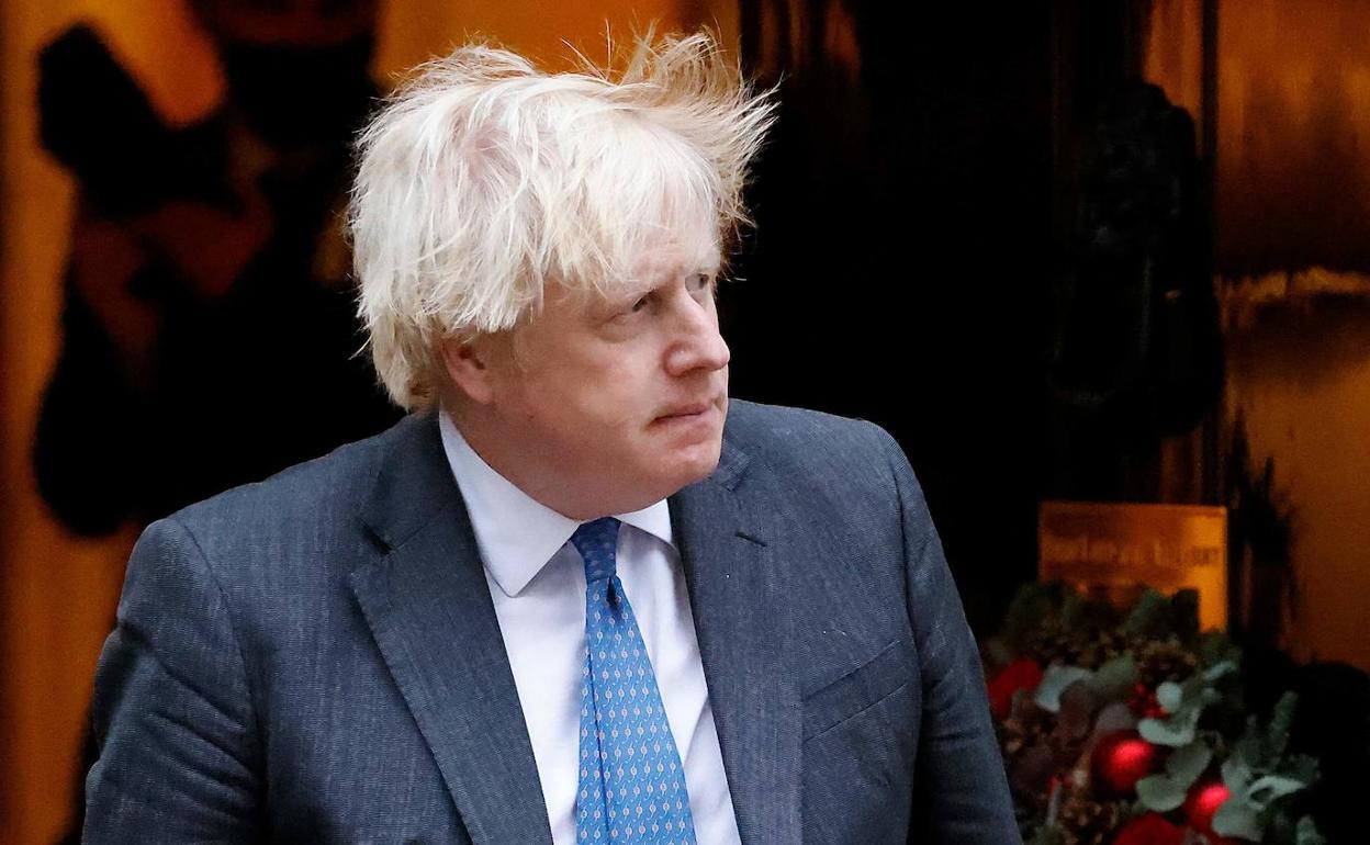 El primer ministro británico Boris Johnson. 