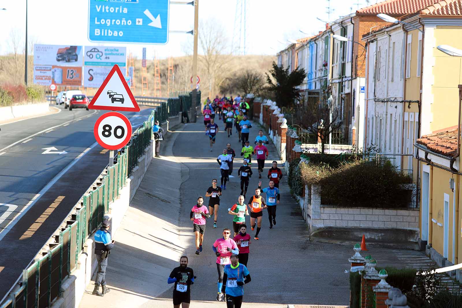 1.600 atletas disfrutan de la mítica prueba atlética en El Crucero.