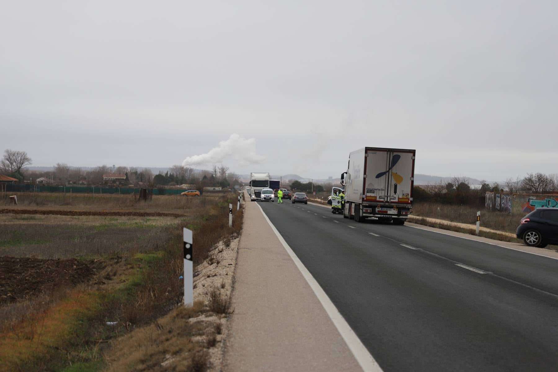 Fotos: Un fallecido en la N-120