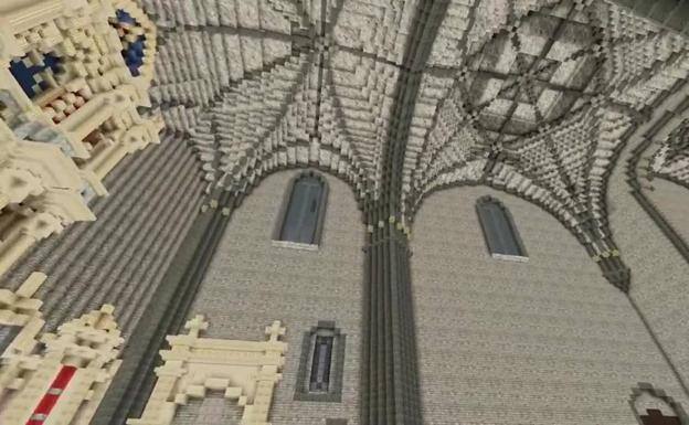 La iglesia de Fuenteodra se puede visitar en Minecraft para colaborar con su restauración