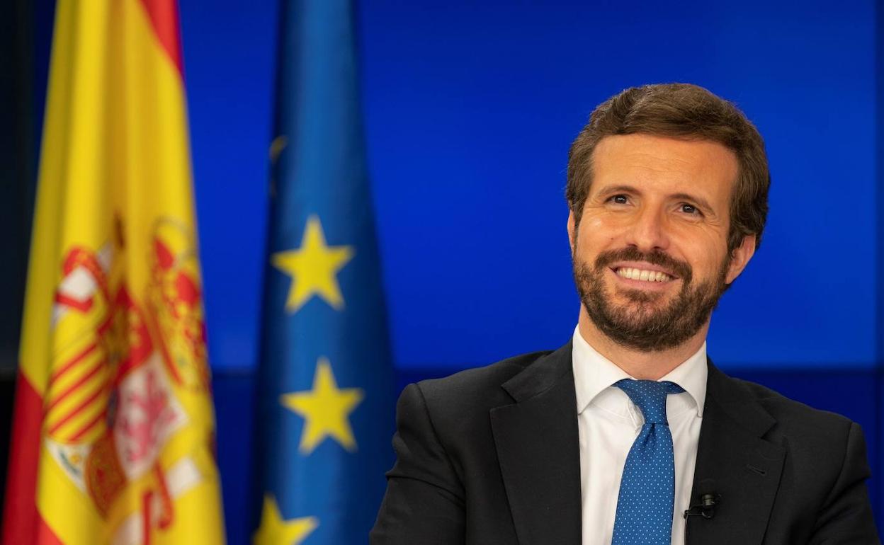 Pablo Casado, presidente del PP.