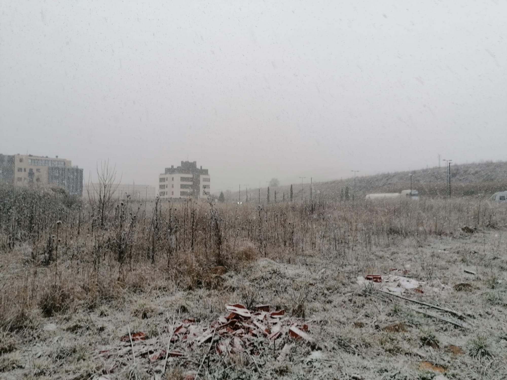 Fotos: Primera nevada del año en Burgos