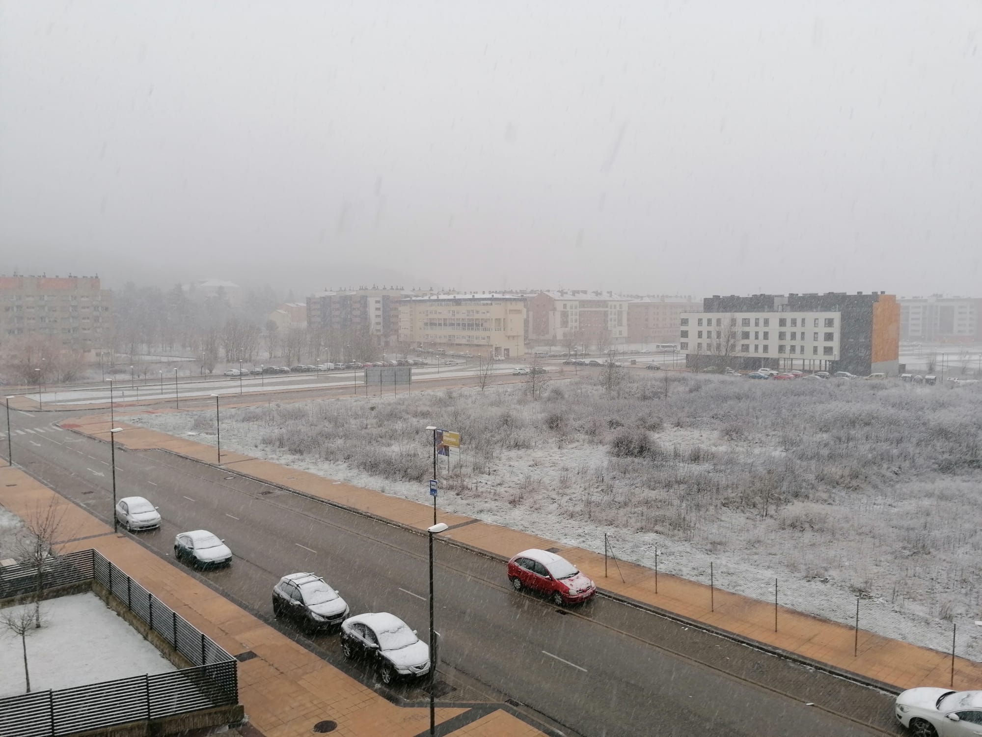 Fotos: Primera nevada del año en Burgos
