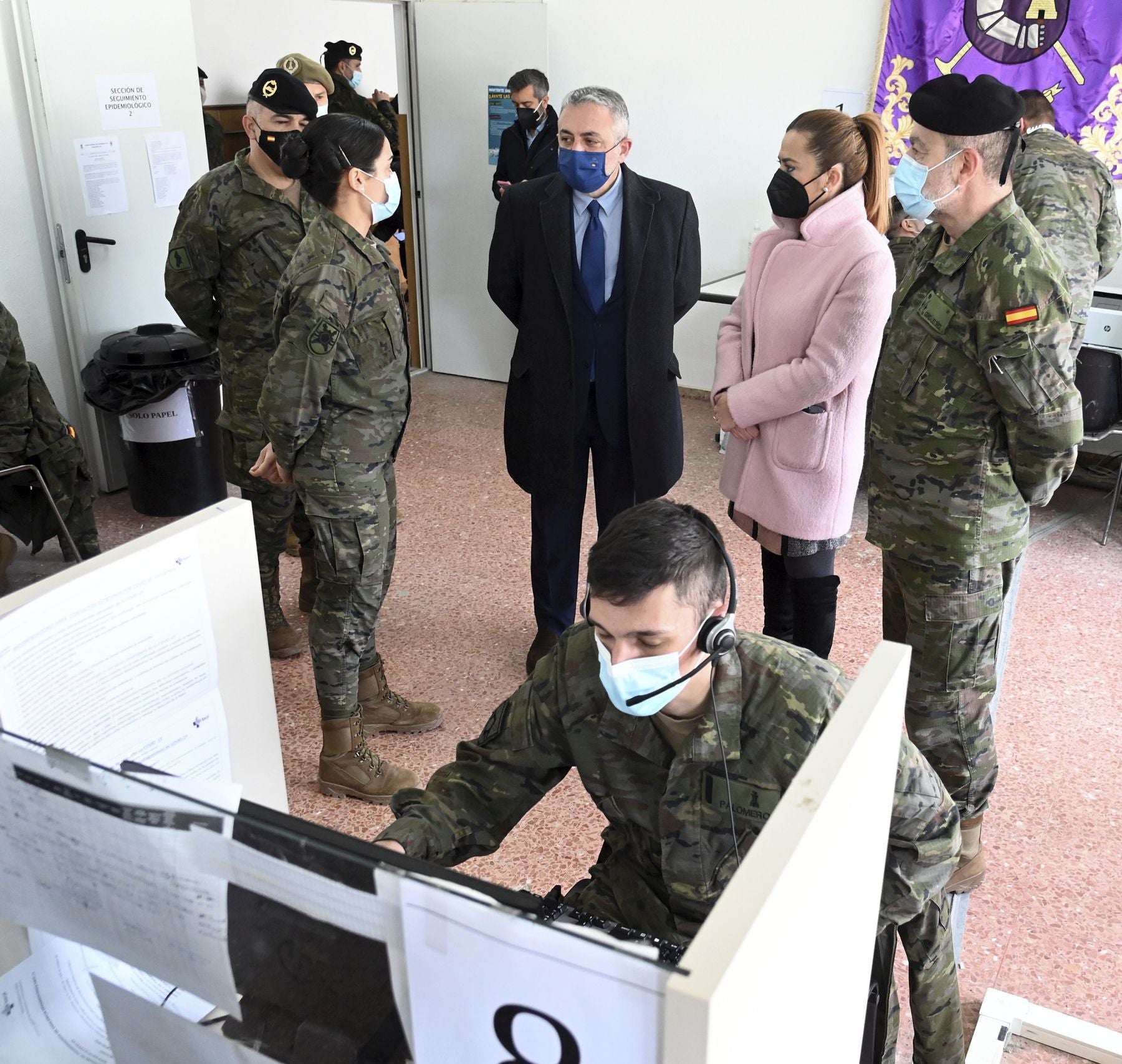 Fotos: Los rastreadores del Ejército siguen trabajando