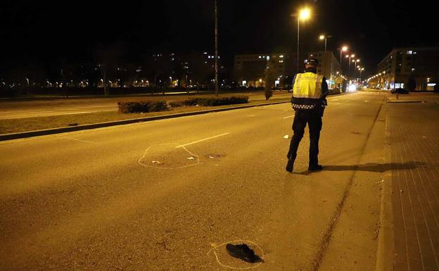 Imagen principal - Sucesos Burgos: Muere una mujer atropellada por un turismo en la avenida Esteban Sáez Alvarado