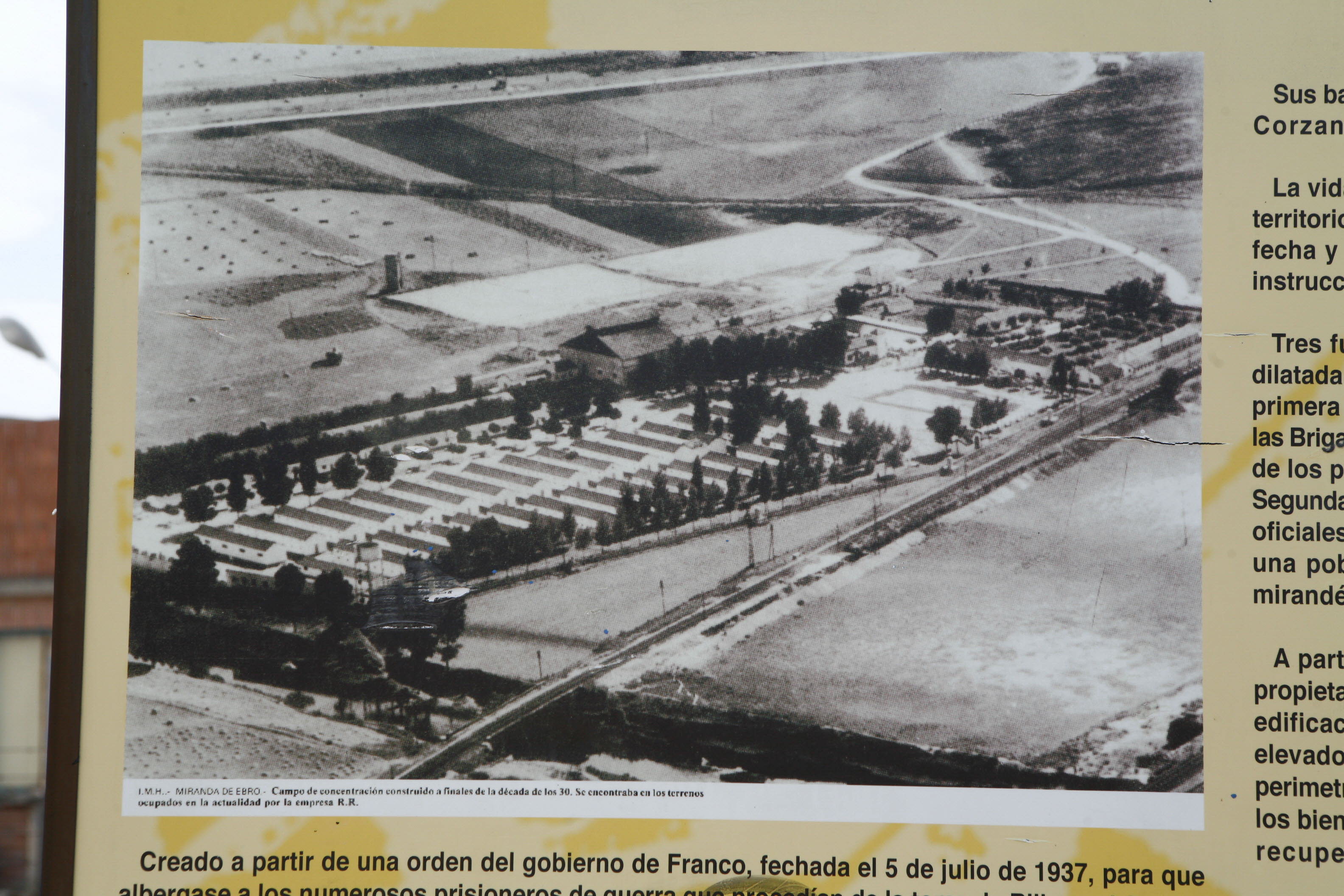 Fotos: 75 años del cierre del campo de concentración de Miranda de Ebro