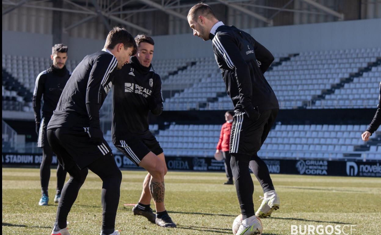 Malbasic ya entrena con sus nuevos compañeros. 