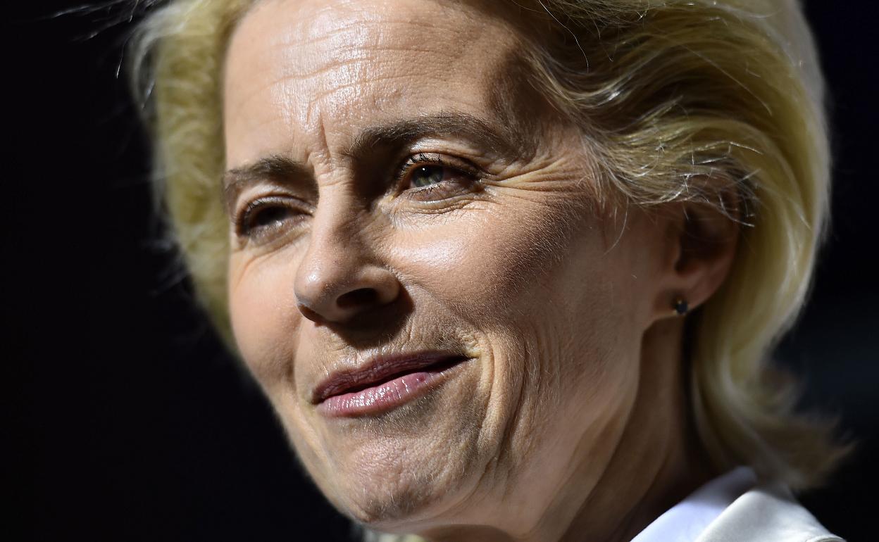 La presidenta de la Comisión, Ursula von der Leyen. 