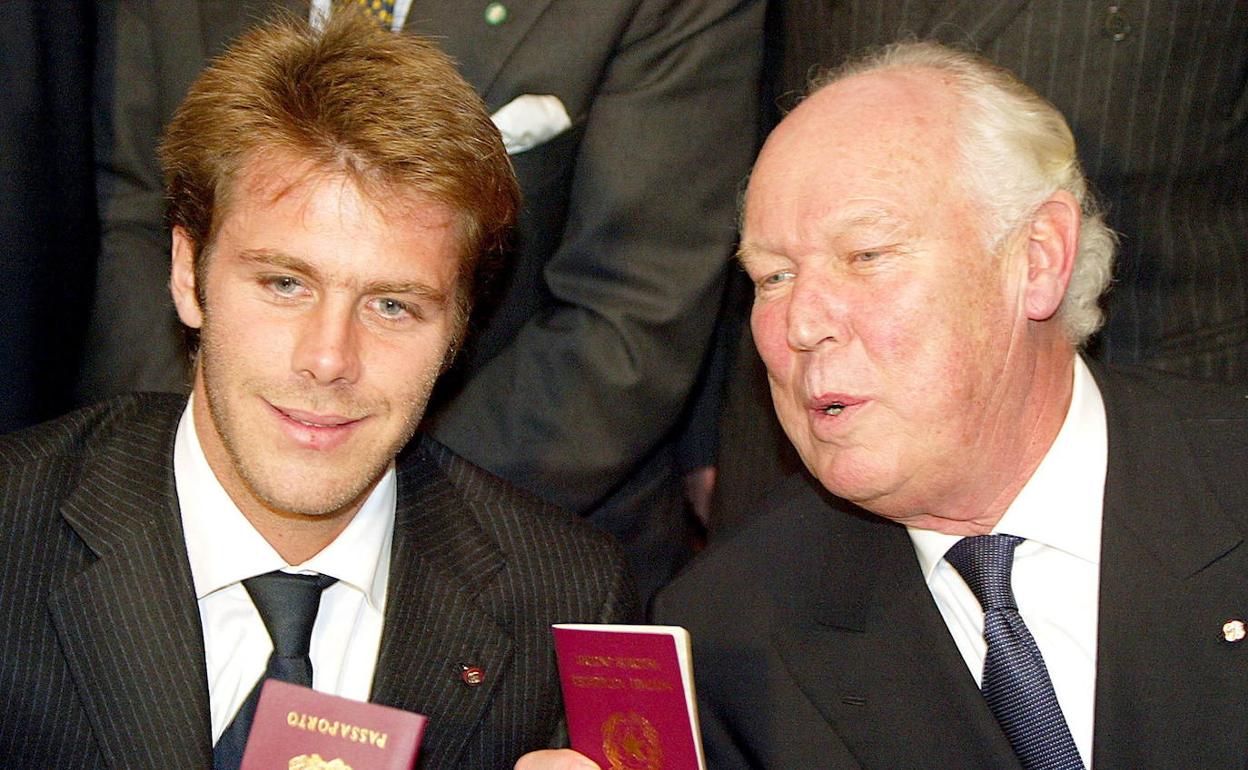 Manuel Filiberto y Victor Manuel de Saboya. 