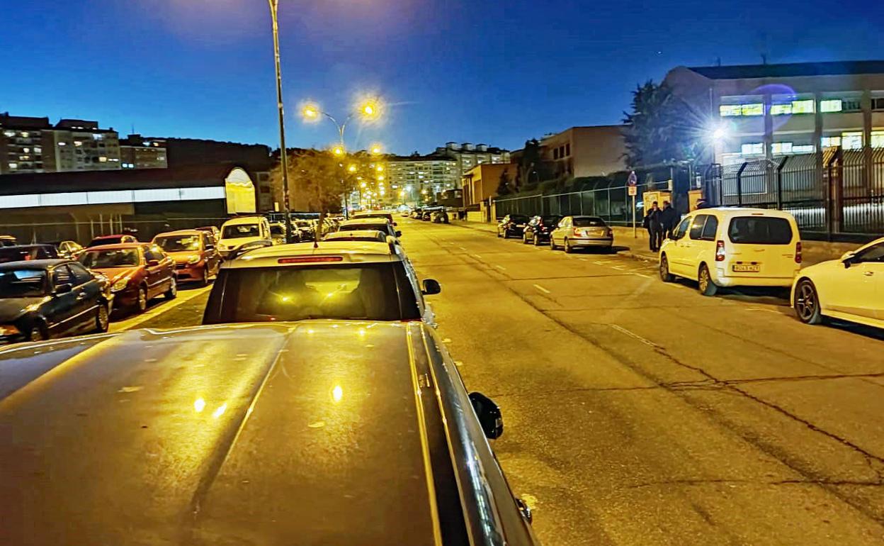 El mercadillo se prevé trasladar a la calle Francisco de Vitoria.