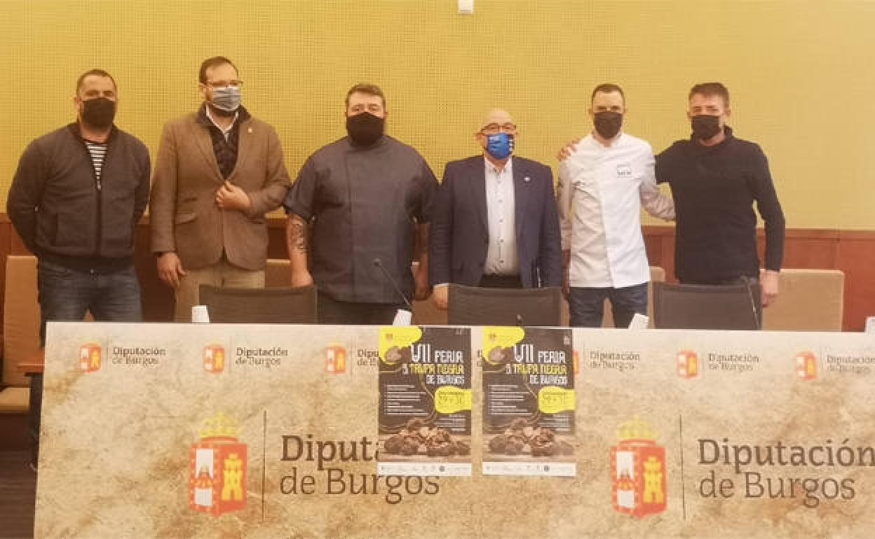 Presentación de la VII Feria de la Trufa Negra de Burgos. 