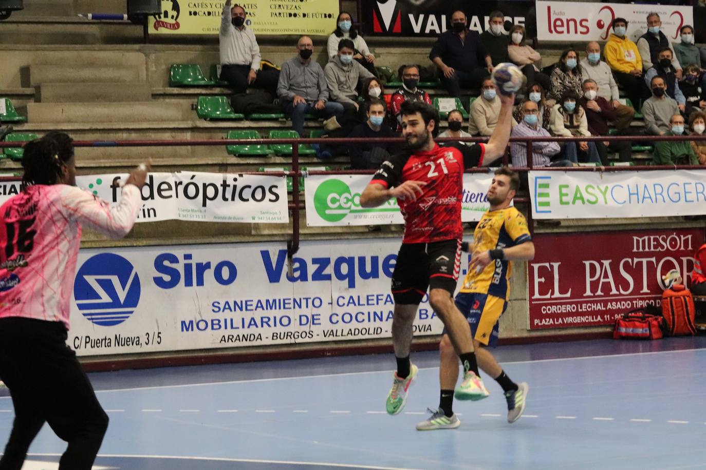 Al UBI San Pablo Burgos le costó reaccionar. 