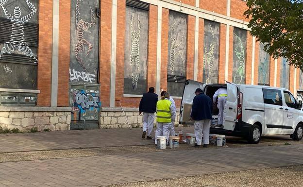 El Ayuntamiento de Burgos retiró 57 escombreras ilegales y limpió más de 450 grafitis en 2021