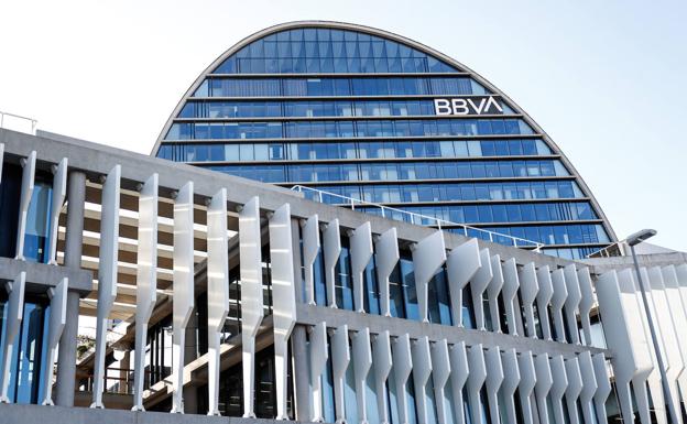 Sede de BBVA en Madrid. 