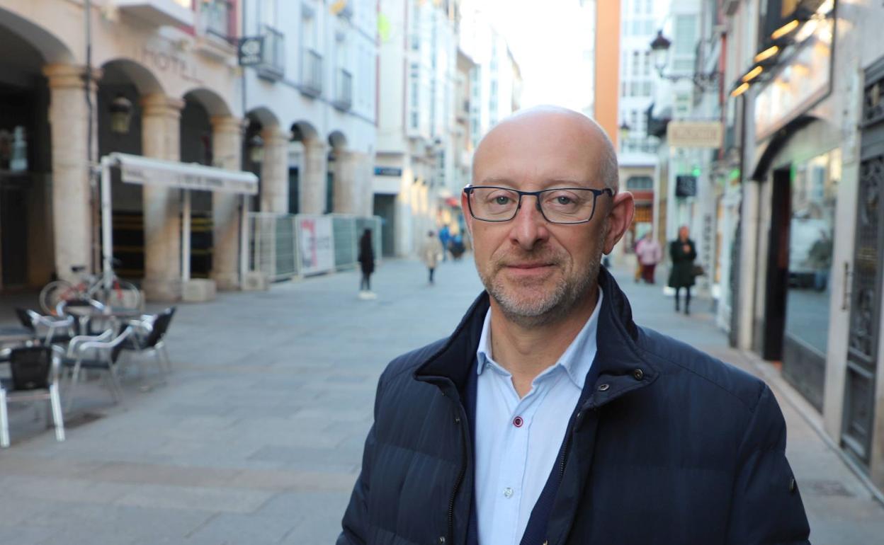 Iñaki Sicilia ya fue cabeza de lista por Burgos en 2019, pero se quedó fuera de las Cortes por unos 2.000 votos. 