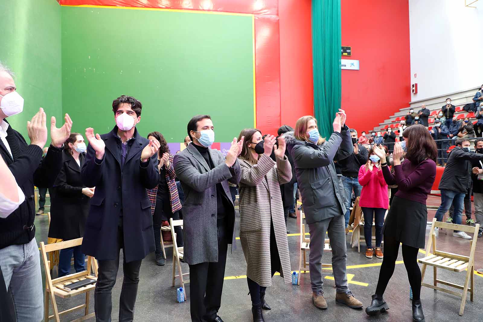 Acto de camoaña de Unidas Podemos.