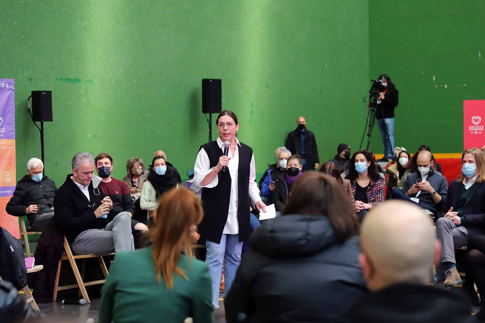 Acto de camoaña de Unidas Podemos.