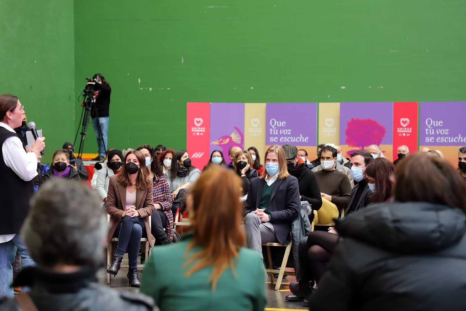 Acto de camoaña de Unidas Podemos.