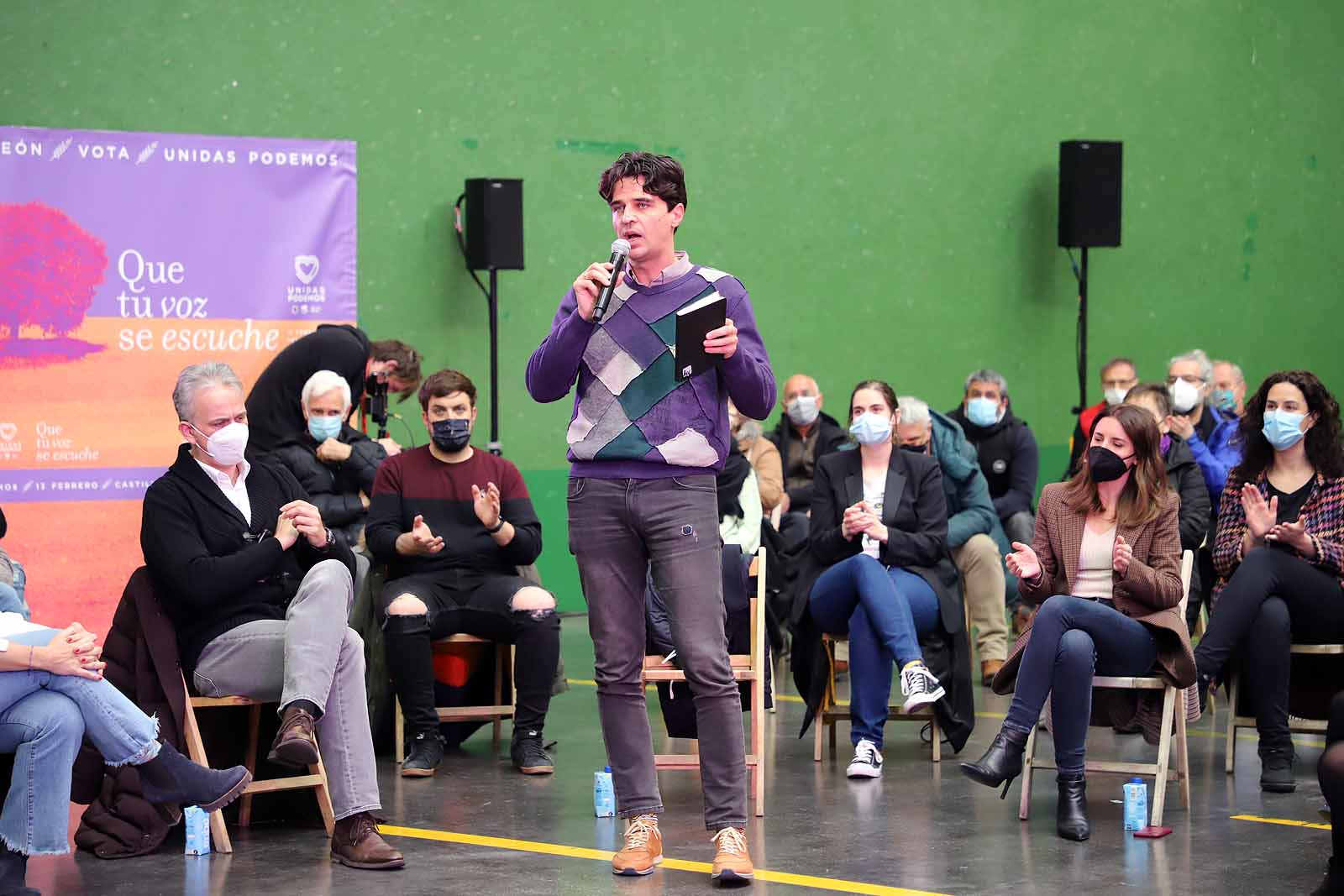 Acto de camoaña de Unidas Podemos.