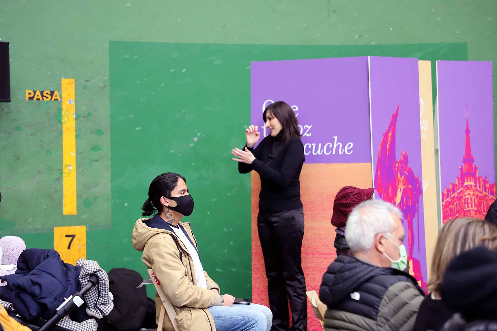 Acto de camoaña de Unidas Podemos.