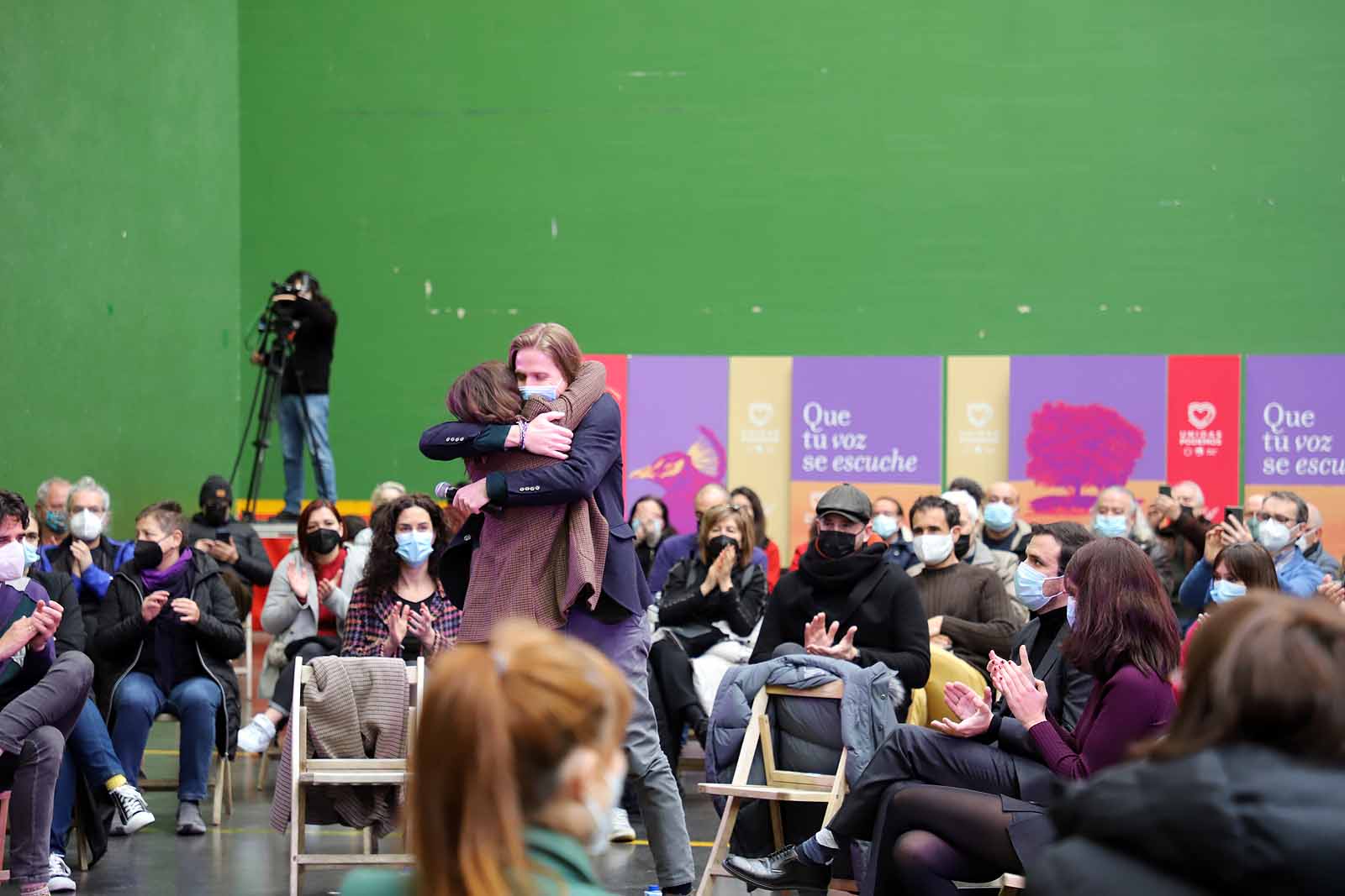 Acto de camoaña de Unidas Podemos.