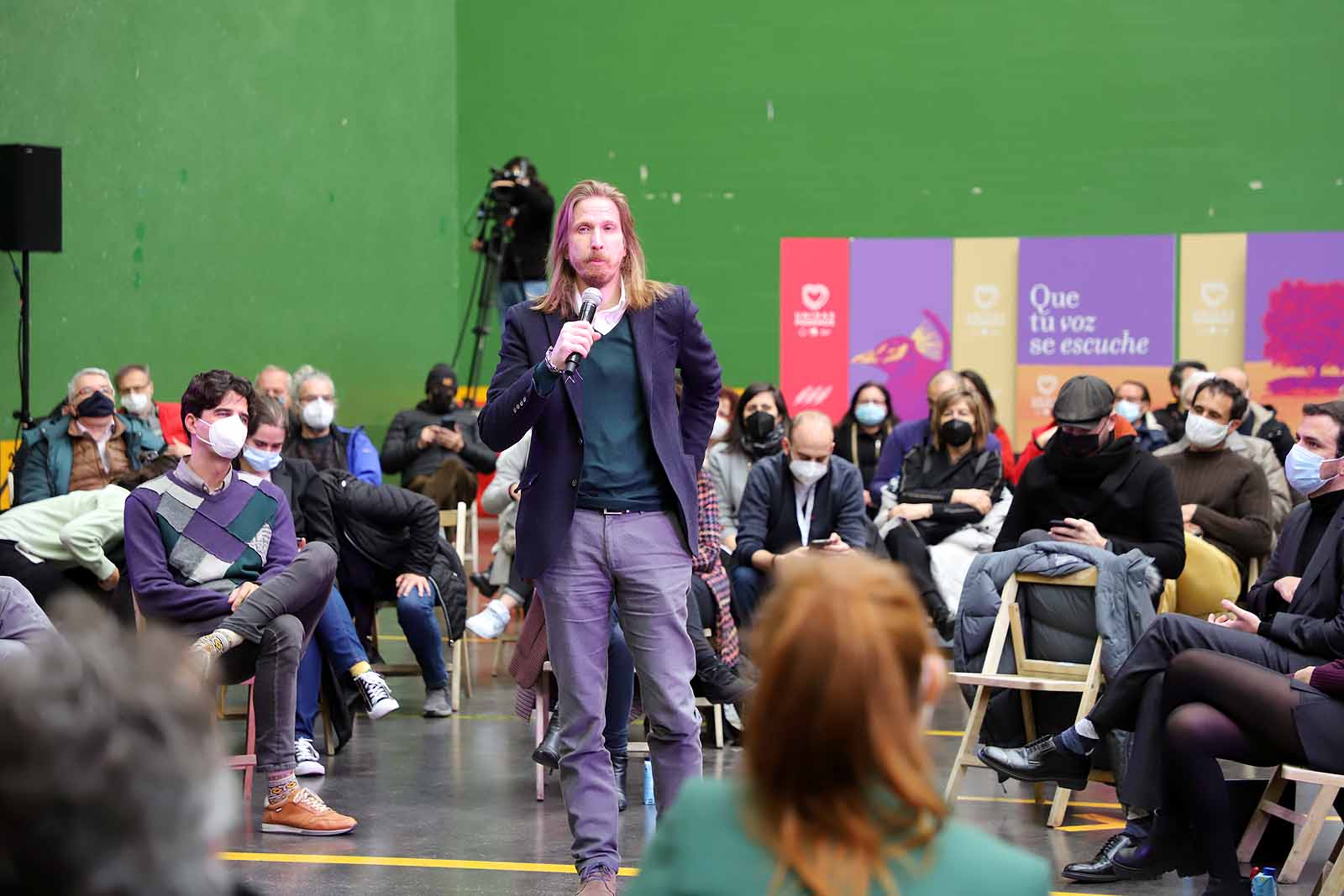 Acto de camoaña de Unidas Podemos.