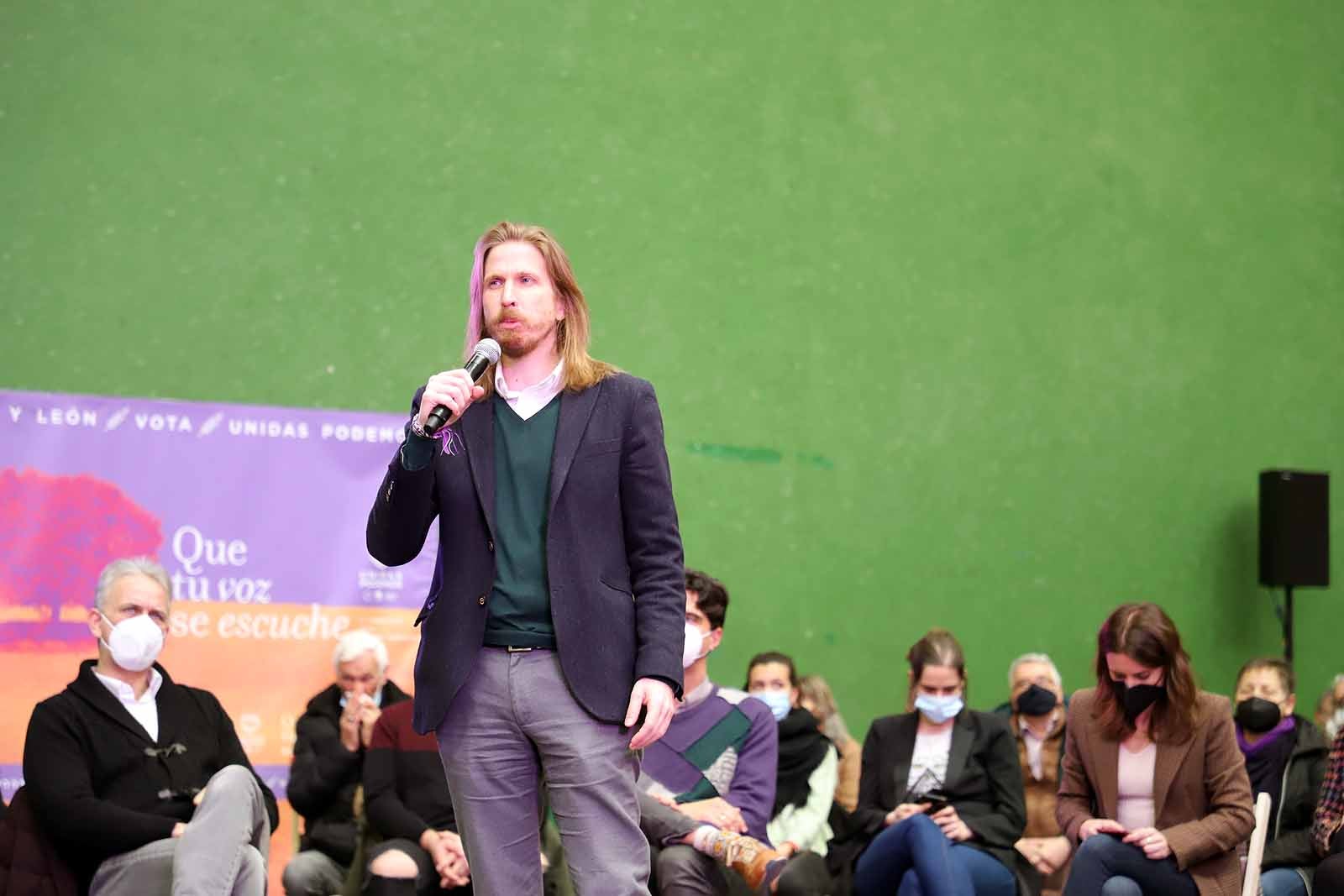 Acto de camoaña de Unidas Podemos.