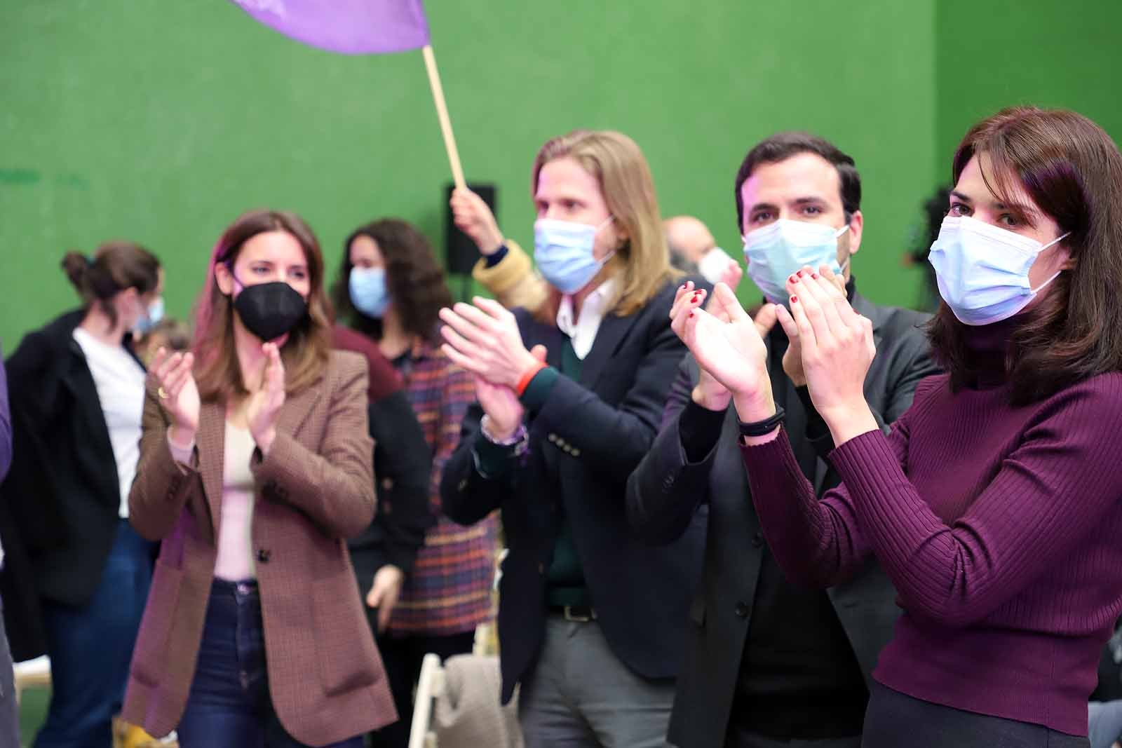 Acto de camoaña de Unidas Podemos.