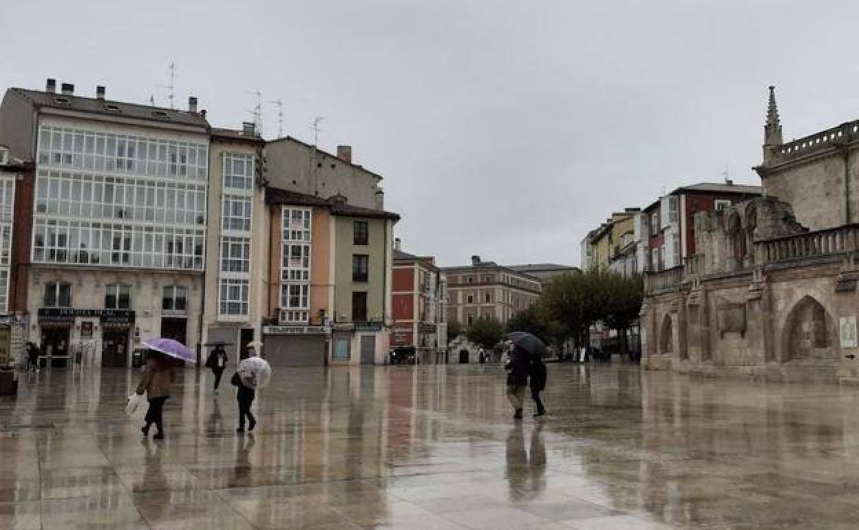 El 4 de enero fue el último día de registros altos de lluvia, y hasta granizó.