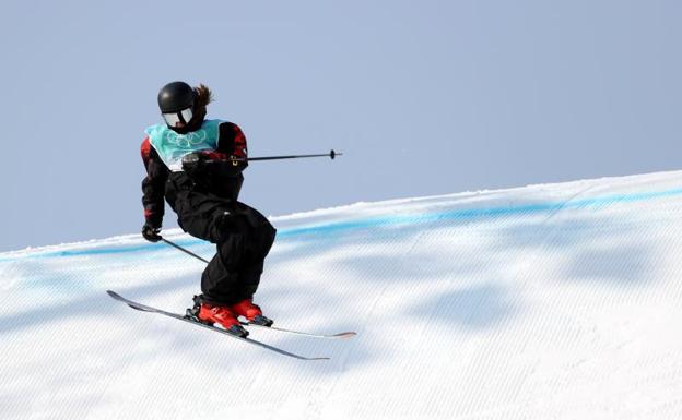 Javier Lliso, durante su ejercicio. 