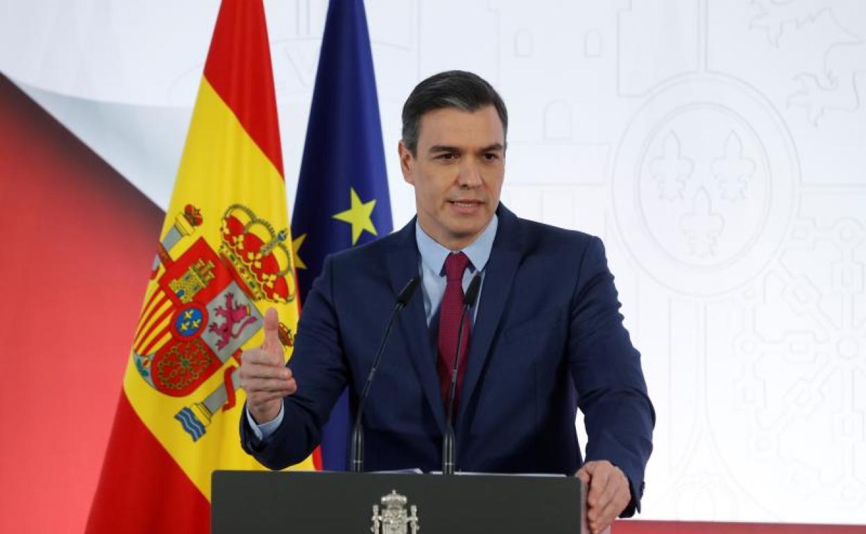 El presidente del Gobierno, Pedro Sánchez.