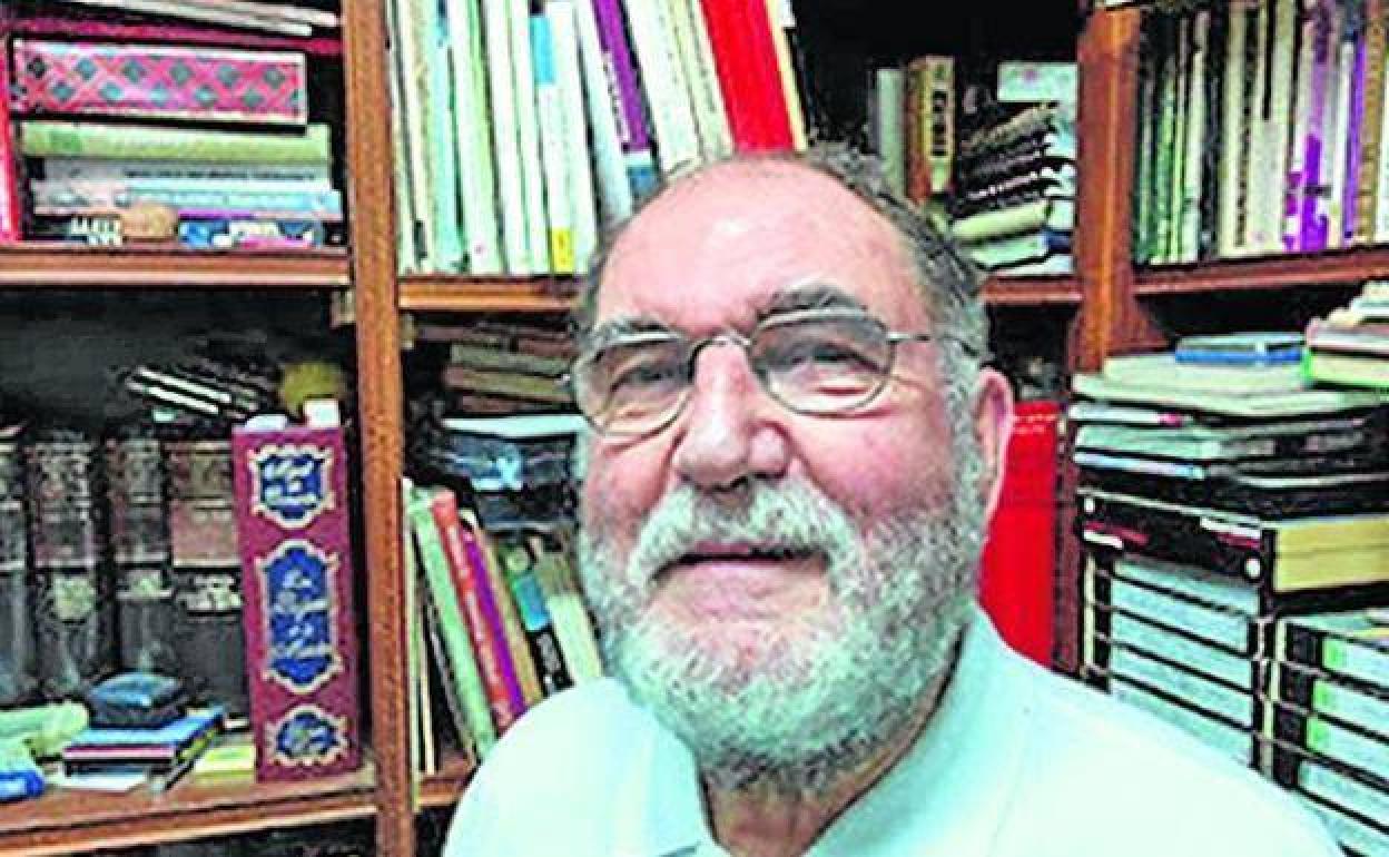 Imagen del profesor Pedro José Sáez, asesinado a los 75 años en febrero del 2020 en Logroño