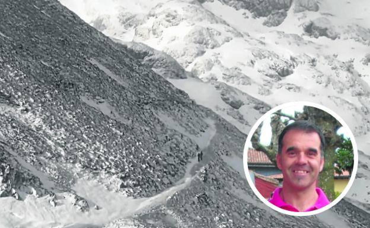 Zona de los Picos de Europa donde desapareció Carlos Ugidos.