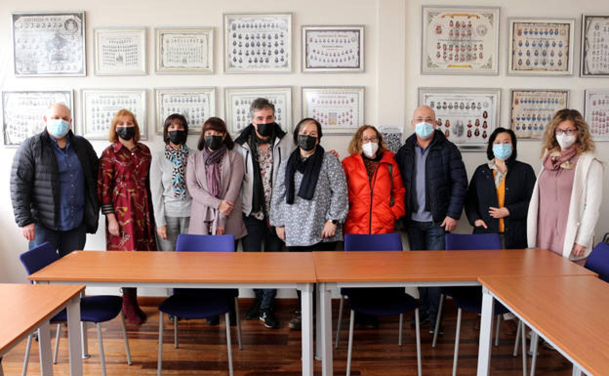 RParticipantes en la reunión de trabajo, en el marco del proyecto europep KA220. 